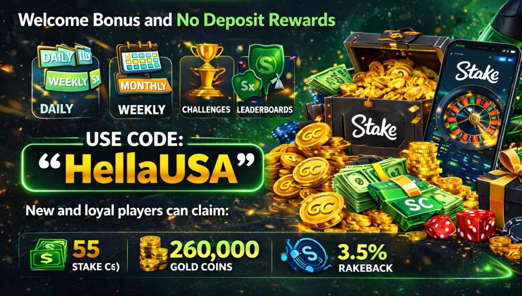 Stake us promo bonuses