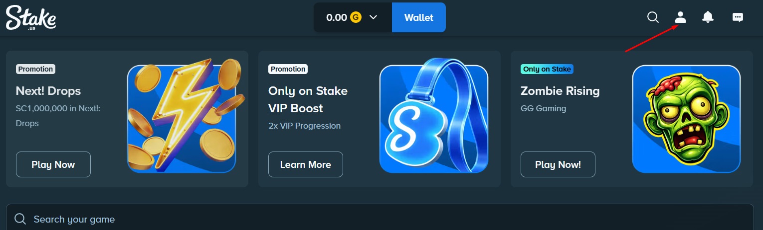 Stake.us welcome bonus offer